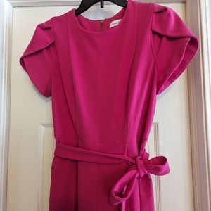 Pink size 6 Calvin Klein Jumpsuit